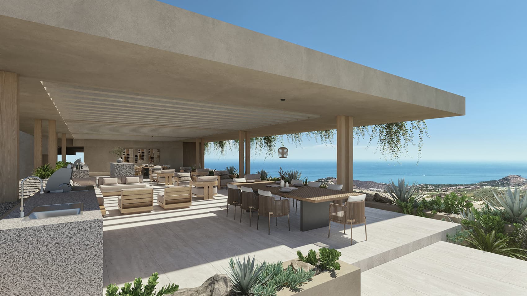 Residenciales frente al mar
